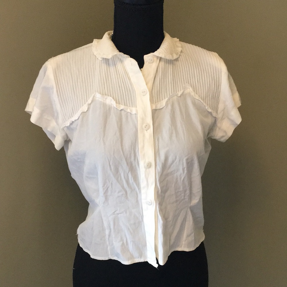 Vintage white blouse
